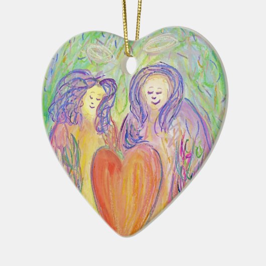 Loving Kind Guardian Angels Holiday Gift Ornament (Links)