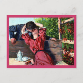 Loving Kiss Valentijn Briefkaart