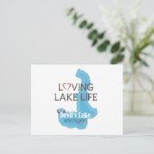 Loving Lake Life, Devil's Lake, Michigan Briefkaart (Staand voorkant)