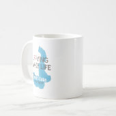 Loving Lake Life, Devil's Lake, Michigan Koffiemok (Voorkant links)