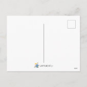 Loving Lion & Tiger Happy Holiday Postcard Feestdagenkaart (Achterkant)