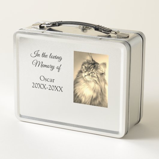 Loving Memorial Keepsake Funeral Voeg huisdier naa (Achterkant)