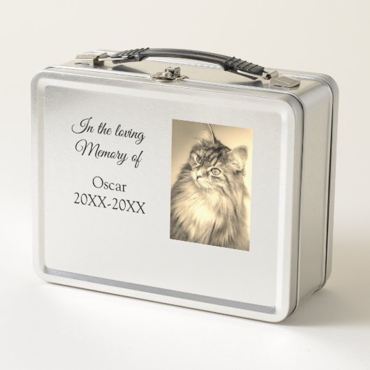 Loving Memorial Keepsake Funeral Voeg huisdier naa (Voorkant)