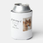 Loving Memorial Keepsake Funeral Voeg huisdier naa Blikjeskoeler (Blikje Voorkant)