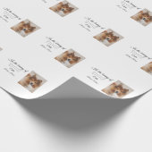 Loving Memorial Keepsake Funeral Voeg huisdier naa Cadeaupapier (Hoek)