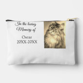 Loving Memorial Keepsake Funeral Voeg huisdier naa Etui (Achterkant)