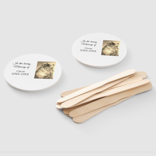 Loving Memorial Keepsake Funeral Voeg huisdier naa Handwaaier (Niet-gemonteerd)