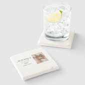 Loving Memorial Keepsake Funeral Voeg huisdier naa Stenen Onderzetter (Zijkant)