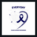 Loving Memory Grandson Women Men Kids Colon Gift Poster<br><div class="desc">Loving Memory Grandson Women Men Kids Colon Gift</div>