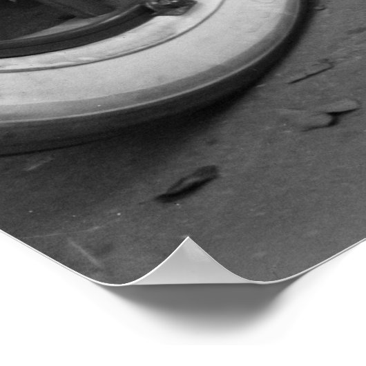 Loving My Old Car, 1920s Poster (Hoek)