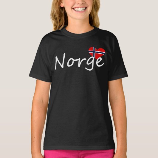Loving Norge T-shirt (Voorkant)