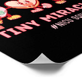 Loving On Tiny Miracles Nicu Squad Valentines Neon Poster (Hoek)