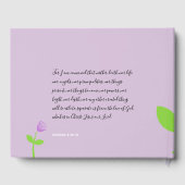 Loving One Memorial Service Gastenboek (Achterkant)