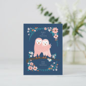 Loving Owls Kaart (Staand voorkant)