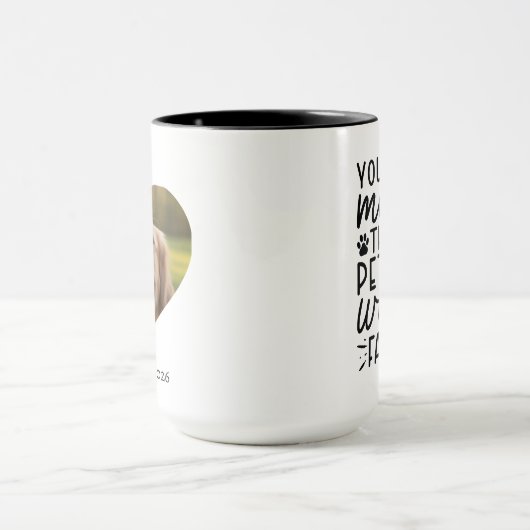 Loving Pet Remembrance – Personalized Keepsake Mok (Midden)