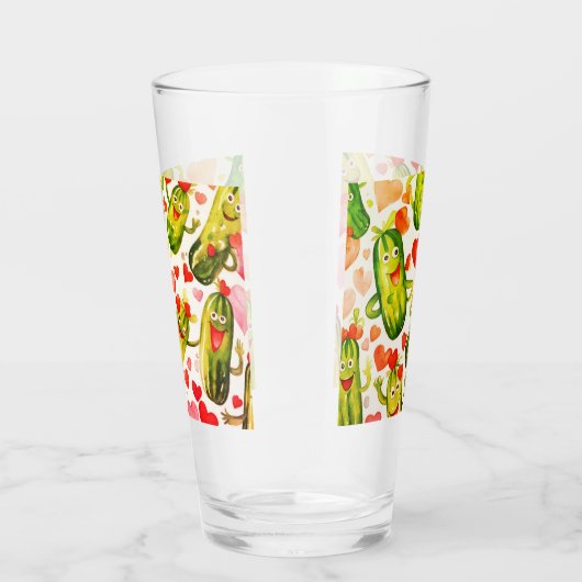 Loving Pickles Glas (Rechts)