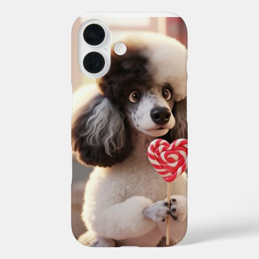 Loving Poedel iPhone Case (Achterkant)