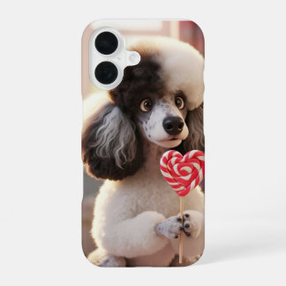 Loving Poedel iPhone Case 16 Hoesje