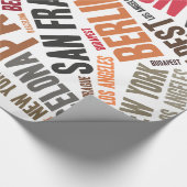 Loving reizend cadeaupapier (Hoek)