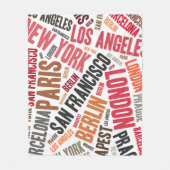 Loving reizend fleece deken (Voorkant)