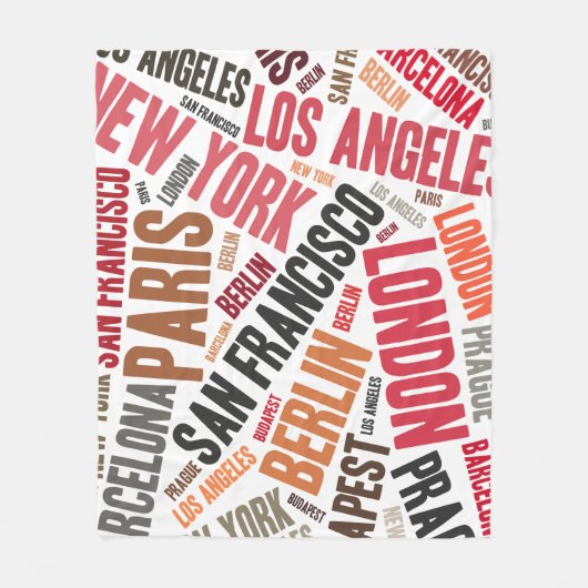 Loving reizend fleece deken (Voorkant)