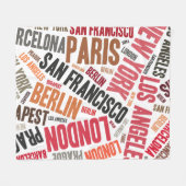 Loving reizend fleece deken (Voorkant (Horizontaal))