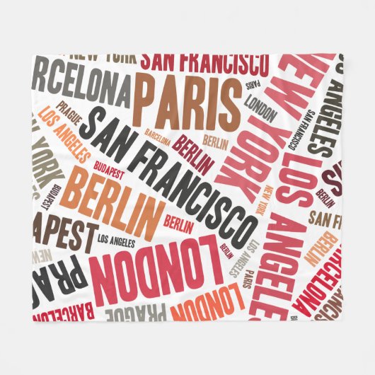 Loving reizend fleece deken (Voorkant (Horizontaal))