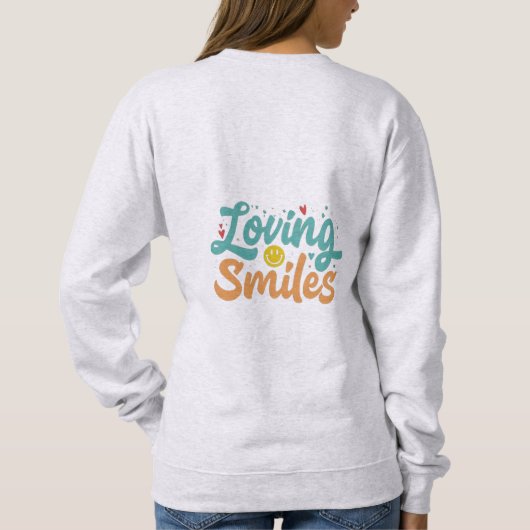 Loving SmilesT-Shirt Trui (Achterkant)