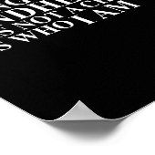 Loving Sondheim Is Not A Choice It's Who I Am  Poster (Hoek)