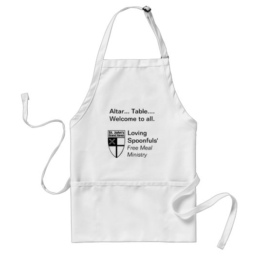 Loving Spoonfuls Apron Standaard Schort (Voorkant)