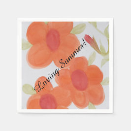 Loving Summer Napkin Servet