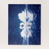 Loving Swan Couple, Jigzaag Puzzle Legpuzzel (Verticaal)