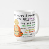 Loving-vriendelijkheid - Boeddhistische metta en g Koffiemok (Voorkant rechts)