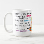 Loving-vriendelijkheid - Boeddhistische metta en g Koffiemok (Links)