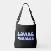 Loving Whales Grappig Cadeau Voor Walvissen Liefhe Crossbody Tas (Voorkant)