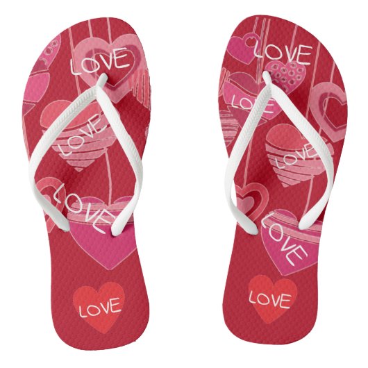 Loving You Gift Collection Dames Teenslippers (Voetbed)