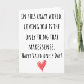 Loving You Is Everything – Valentijnsdag Kaart (Voorkant)