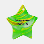 Lovingvriendelijkheid Psalms Hoofdstuk 103 Keramisch Ornament (Rechts)