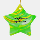 Lovingvriendelijkheid Psalms Hoofdstuk 103 Keramisch Ornament (Achterkant)