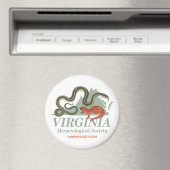 LOVirginia Herpetological Society Logo Magnet (Insitu (Vaatwasser))