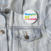 Lovish badge cynische liefde grappige romance ronde button 5,7 cm (In situ)