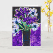 Lovitude Blank Card "Aardse Engelen" Kaart (Gele Bloem)