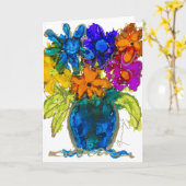 Lovitude Blank Card "You Raise me Up" Kaart (Gele Bloem)