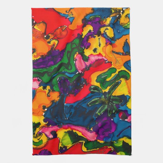 Lovitude Dish Towel Messy Theedoek (Verticaal)