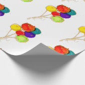 Lovitude Gift Wrap Paper viert gelukkige verjaarda Cadeaupapier (Hoek)