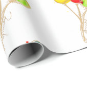 Lovitude Gift Wrap Paper viert gelukkige verjaarda Cadeaupapier (Rol Hoek)