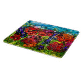 Lovitude Hot Mess Garden Glass Cutting Board Snijplank (Hoek)
