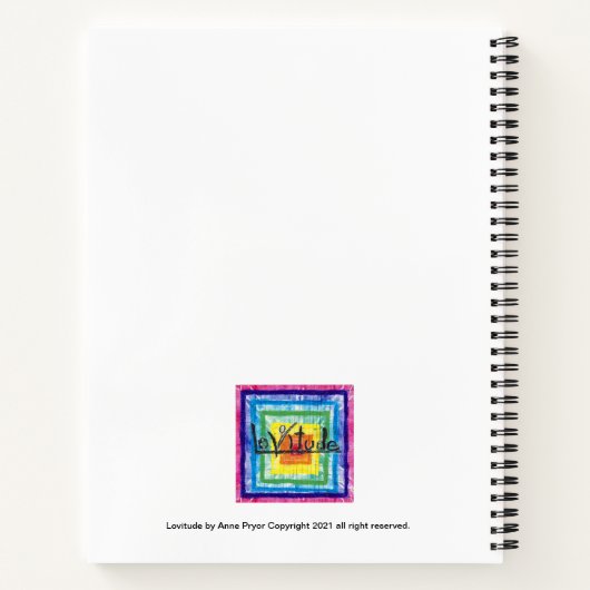 Lovitude Journal Highwood Wildbloemen Notitieboek (Achterkant)