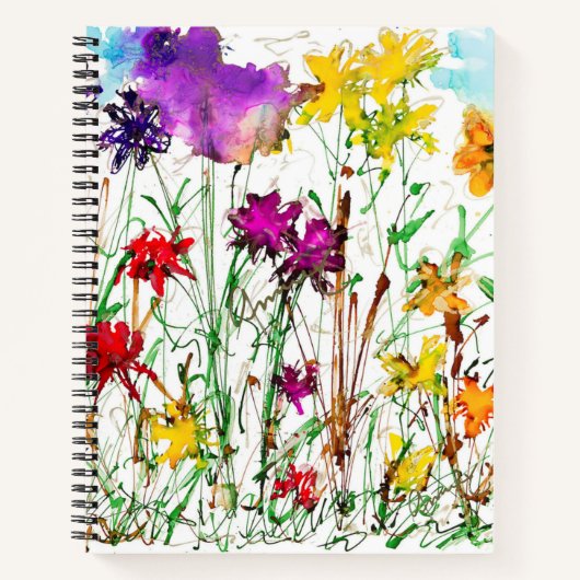 Lovitude Journal Highwood Wildbloemen Notitieboek (Voorkant)
