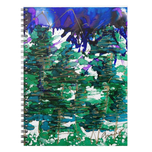 Lovitude Journal "Watching Trees Sleep" Notitieboek (Voorkant)